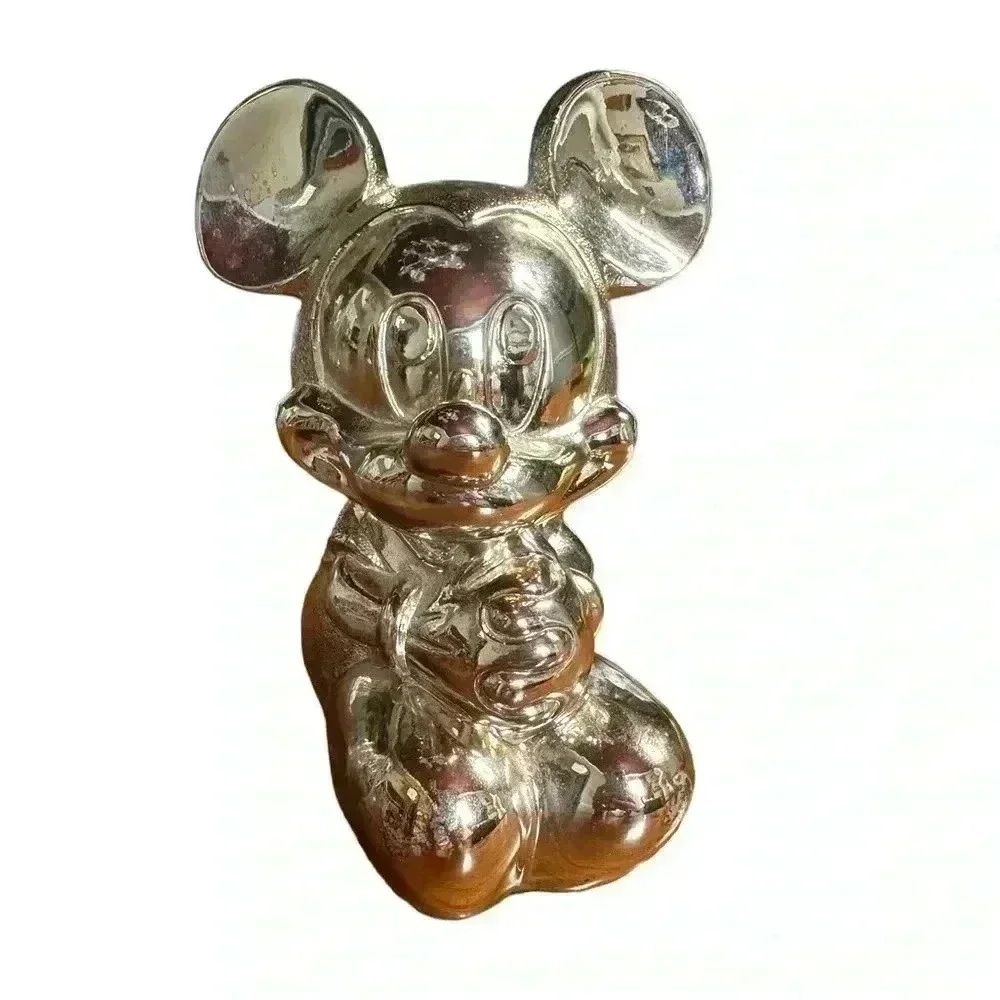 Disney 1989 Reed & Barton Disney Babies Mickey Mouse Silverplated Bank